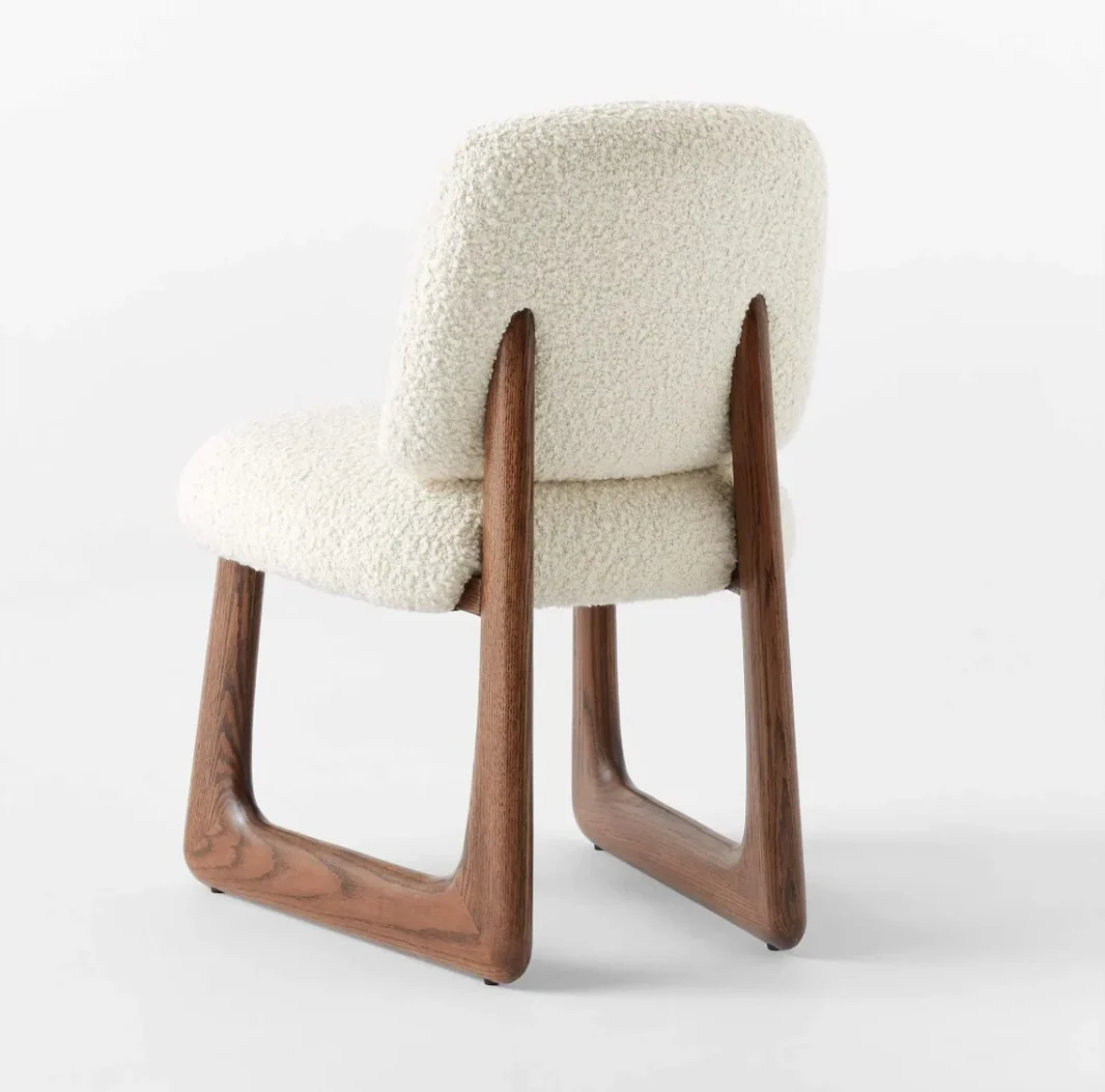 The TEDDY WHITE Accent Chair – Dining Chair