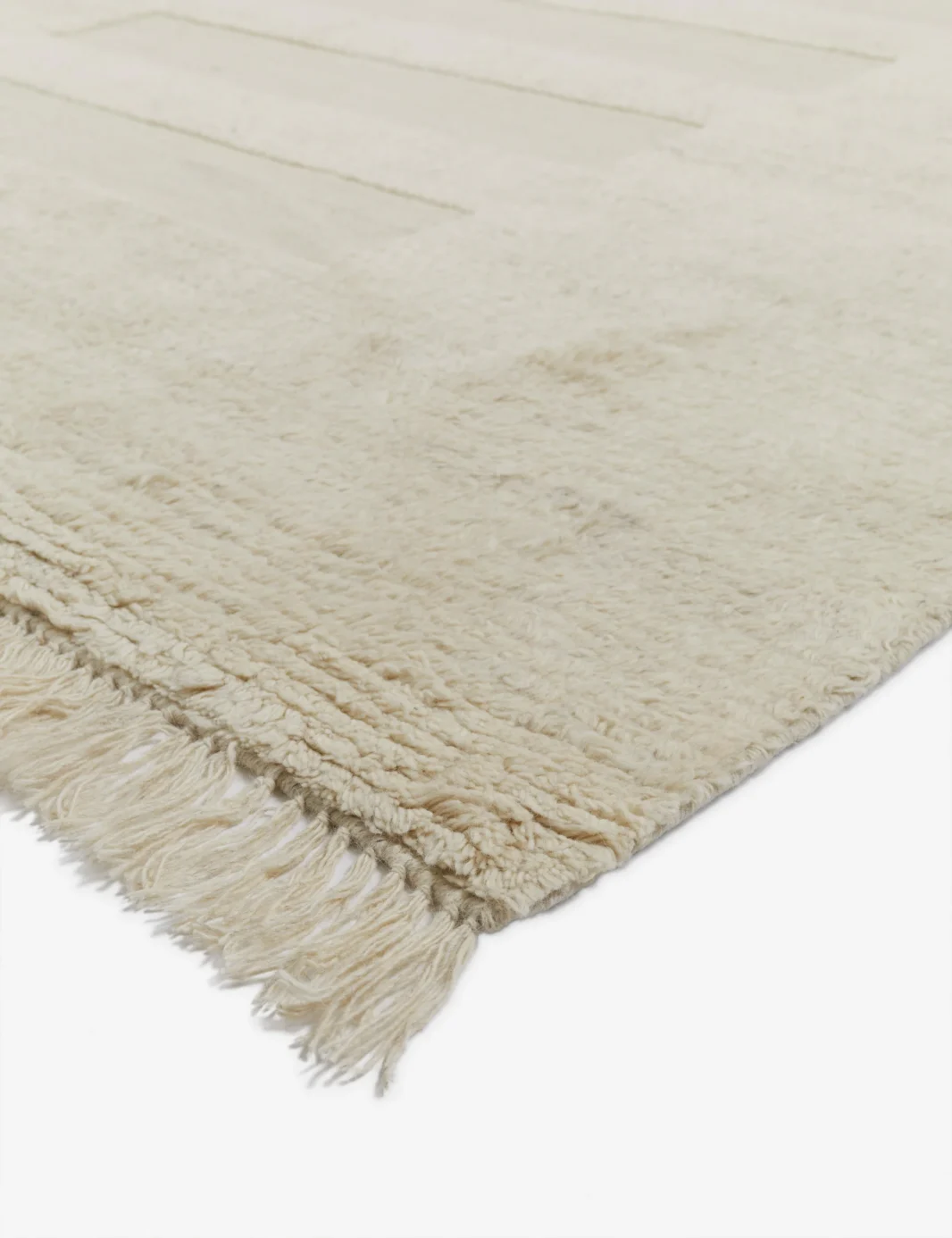 The ZAHARA BEREBR OASIS Rug Wool-Blend Hand-Knotted Area Rug "Exclusive Collection"