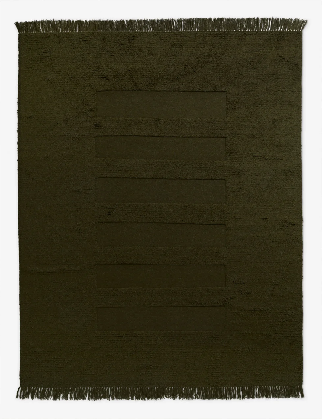 The ZAHARA BEREBR OASIS Rug Wool-Blend Hand-Knotted Area Rug "Exclusive Collection"