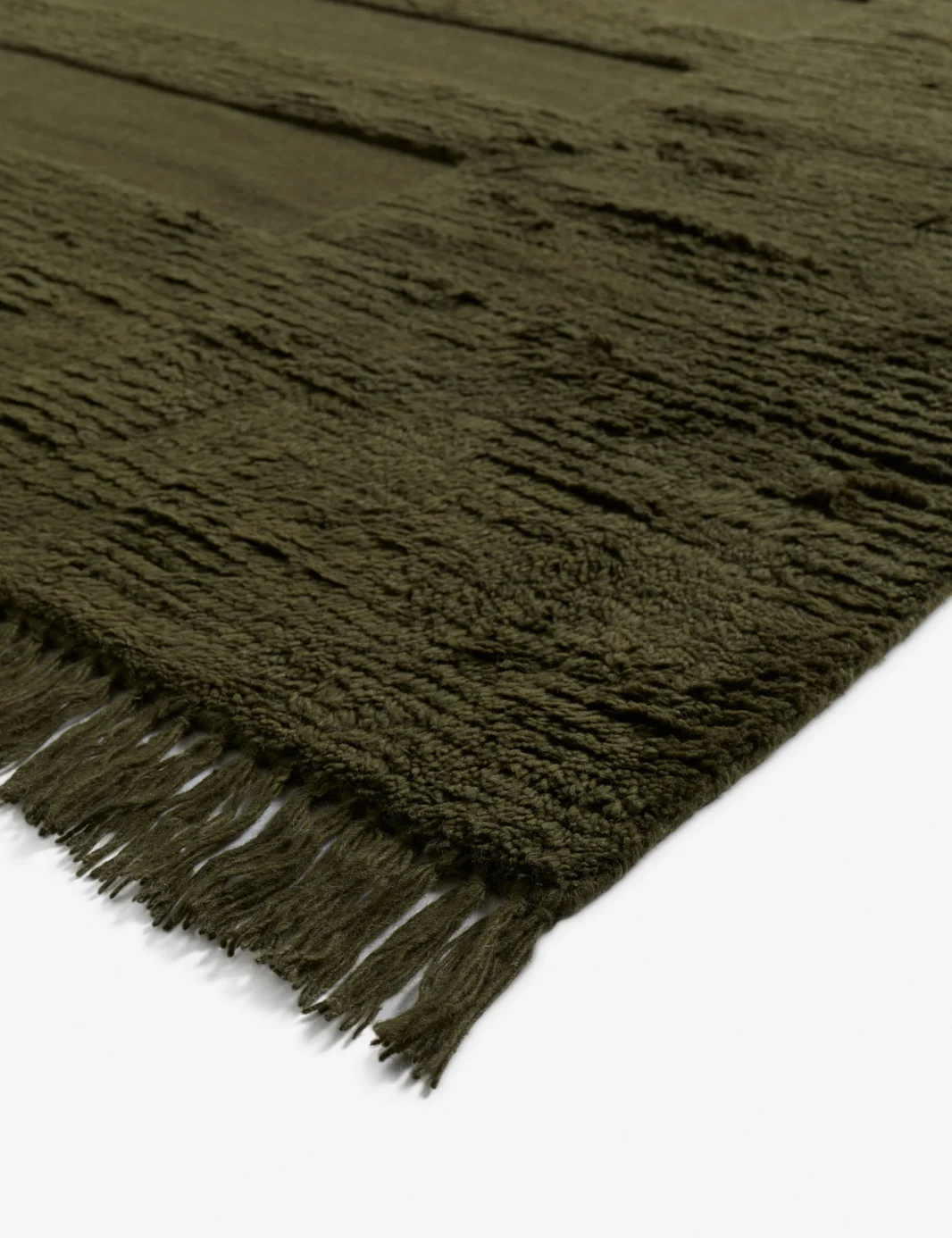 The ZAHARA BEREBR OASIS Rug Wool-Blend Hand-Knotted Area Rug "Exclusive Collection"