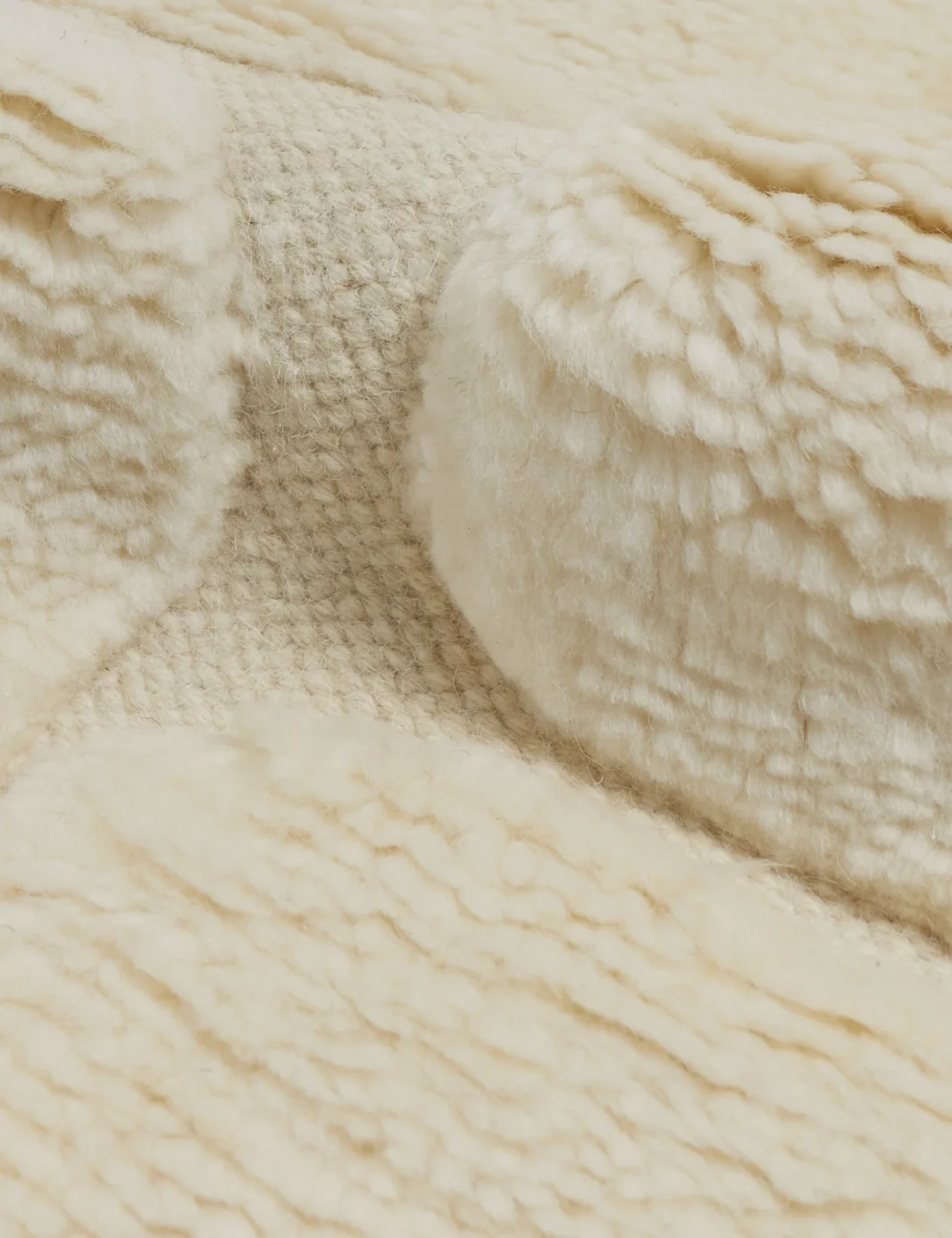 The AZILAL BERBER COBBLESTONE Rug Wool-Blend Hand-Knotted Area Rug “Exclusive Collection”