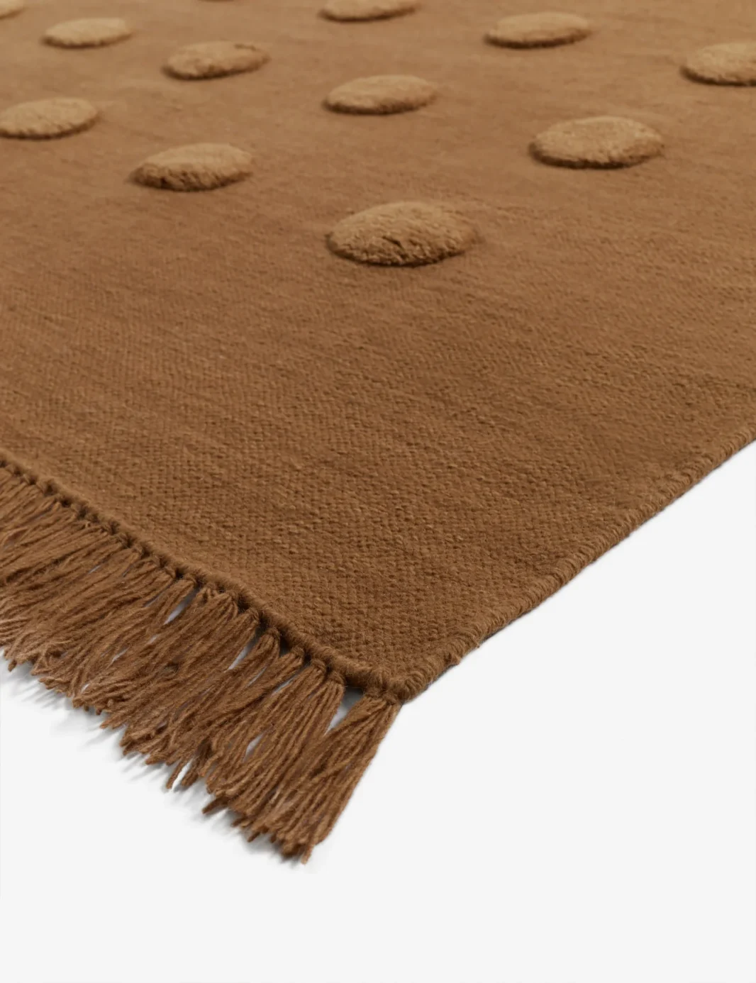 The CHOCOLATTE Luxury Fringed Wool Rug