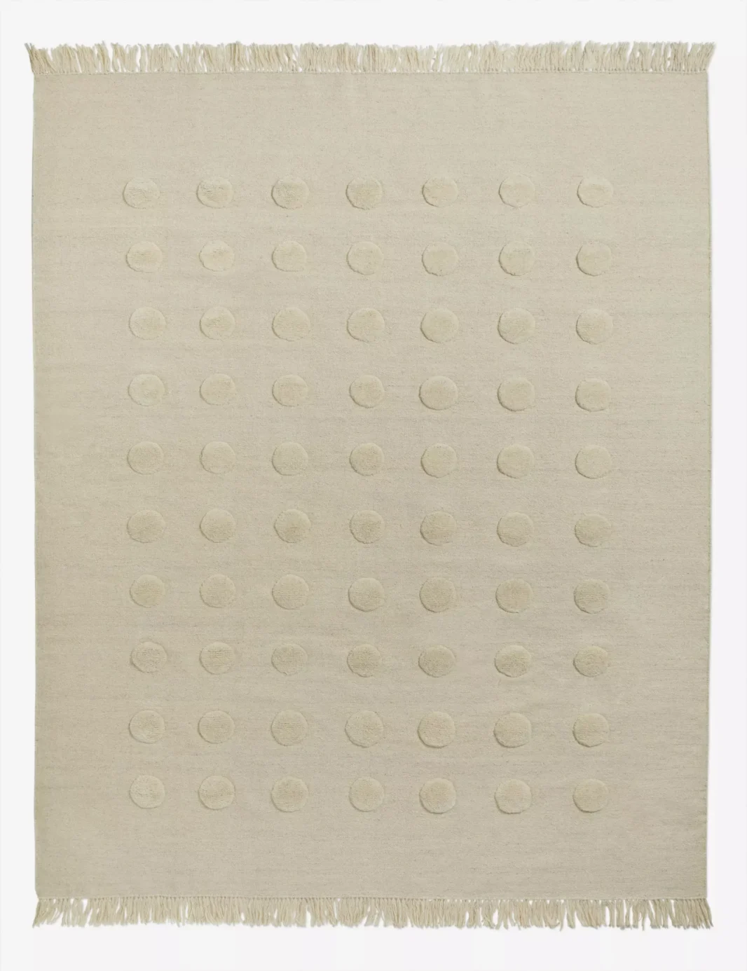 The CHOCOLATTE Luxury Fringed Wool Rug