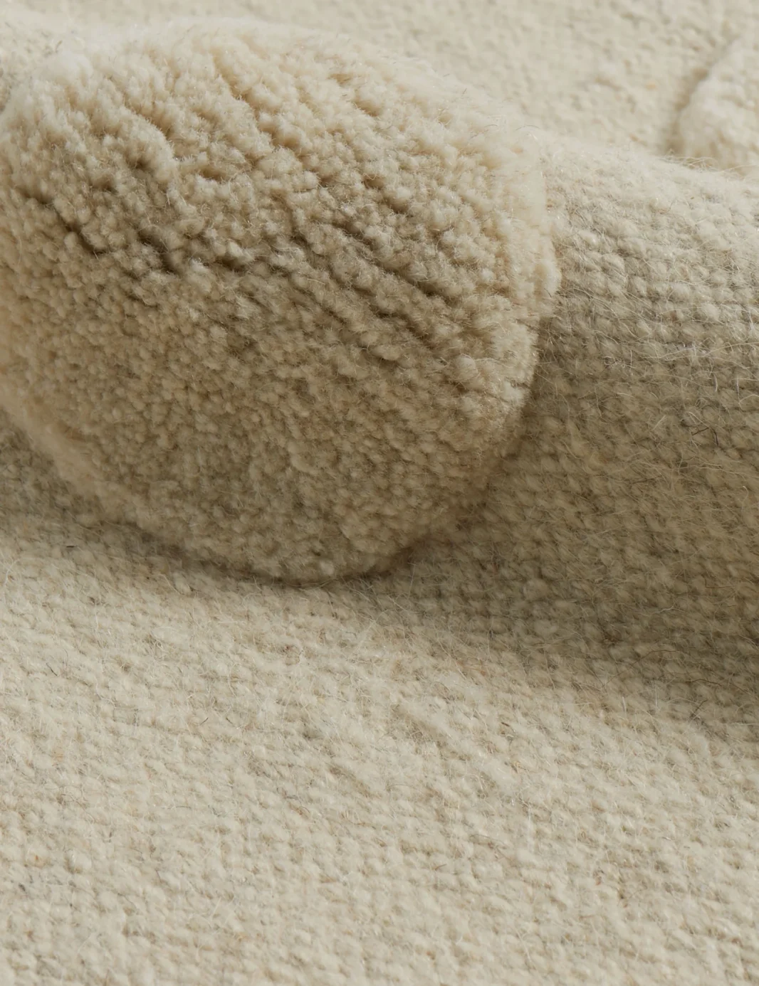 The CHOCOLATTE Luxury Fringed Wool Rug